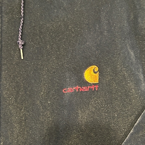 Carhartt Men's Dark Blue Hooded Performance Jacket - Picture 2 of 5